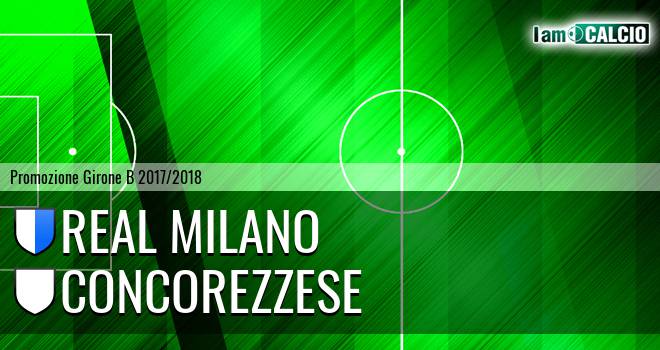 Real Milano - Concorezzese