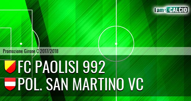 FC Paolisi 992 - Pol. San Martino VC