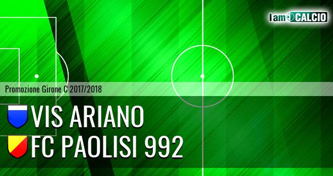 Vis Ariano Accadia - FC Paolisi 992