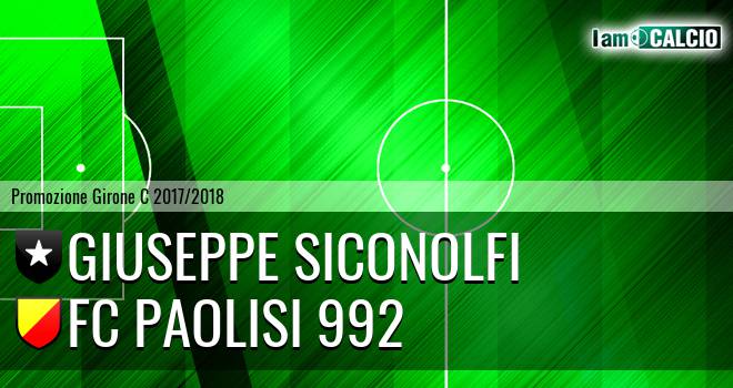 Giuseppe Siconolfi - FC Paolisi 992