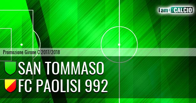 San Tommaso - FC Paolisi 992