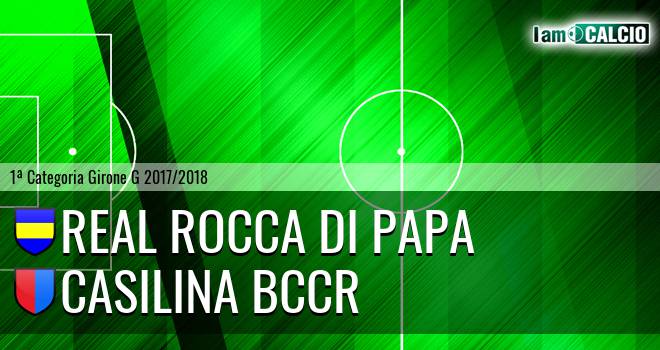 Real Rocca Di Papa - Casilina BCCR