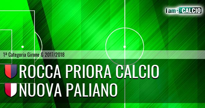 Rocca Priora Calcio - Nuova Paliano