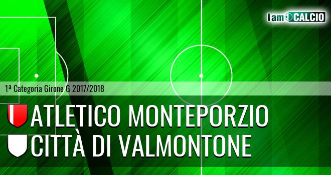 Atletico Monteporzio - Città di Valmontone