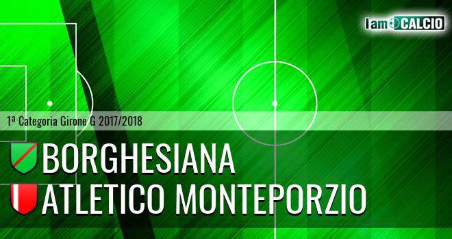 Borghesiana - Atletico Monteporzio