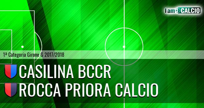 Casilina BCCR - Rocca Priora Calcio