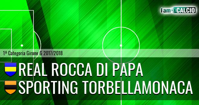 Real Rocca Di Papa - Sporting Torbellamonaca