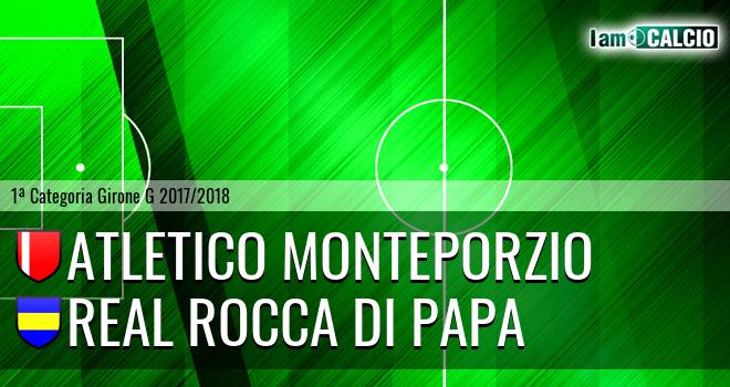 Atletico Monteporzio - Real Rocca Di Papa