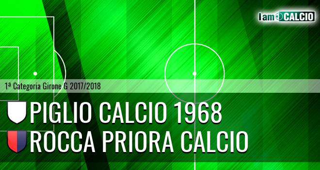 Piglio Calcio 1968 - Rocca Priora Calcio