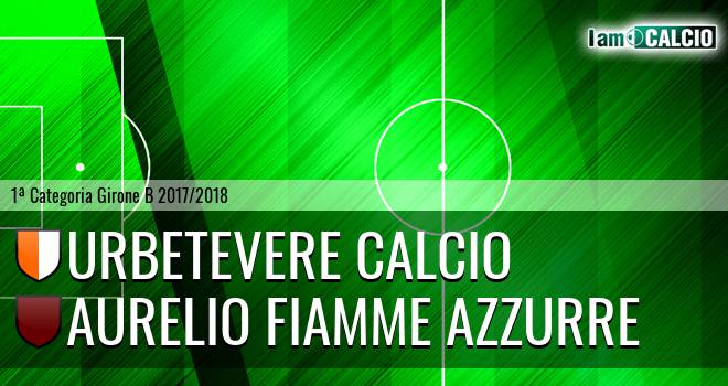 Urbetevere Calcio - Aurelio Fiamme Azzurre