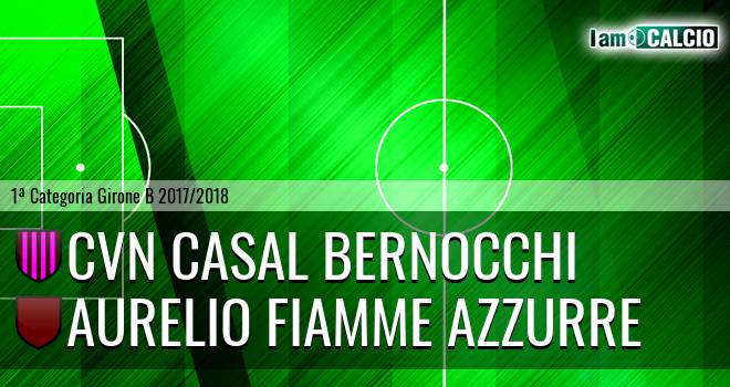 Cvn Casal Bernocchi - Aurelio Fiamme Azzurre