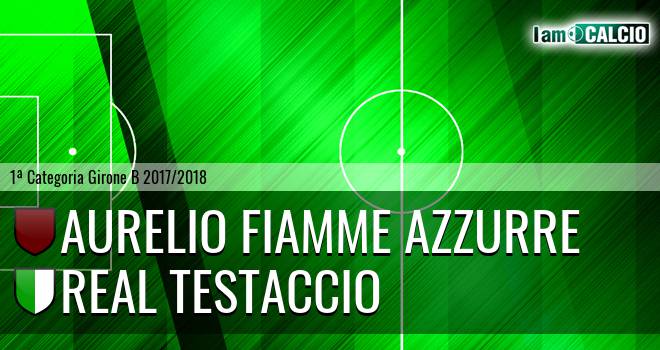 Aurelio Fiamme Azzurre - Real Testaccio