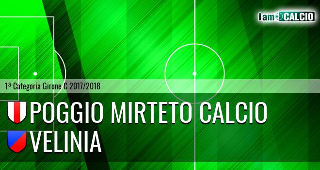 Poggio Mirteto Calcio - Velinia