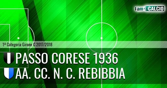 Passo Corese 1936 - Aa. Cc. N. C. Rebibbia