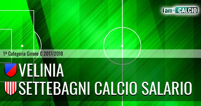 Velinia - Settebagni Calcio Salario