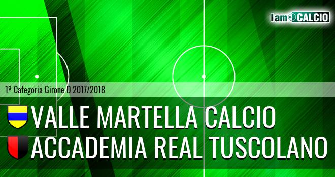 Valle Martella Calcio - Accademia Real Tuscolano