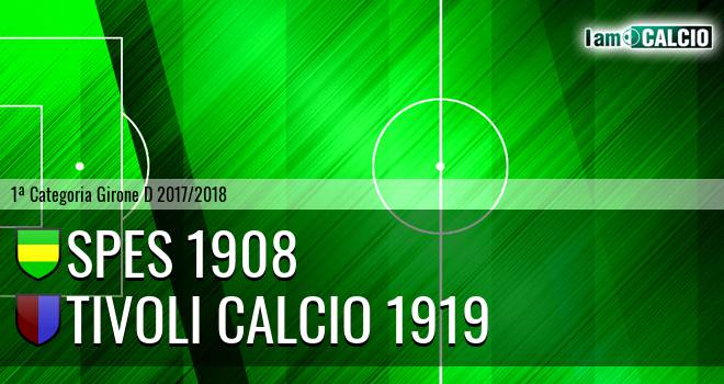 Spes 1908 - Tivoli Calcio 1919