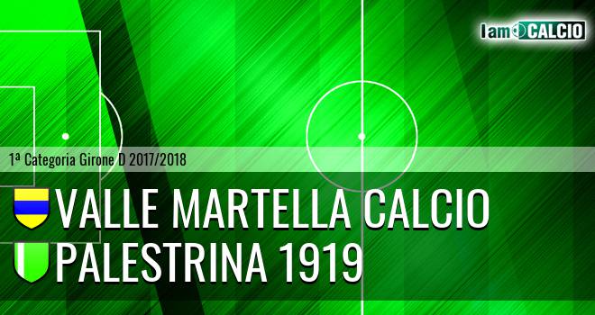 Valle Martella Calcio - Palestrina 1919