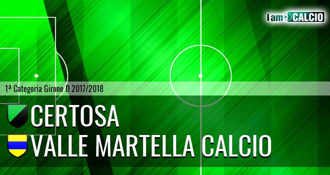 Certosa - Valle Martella Calcio