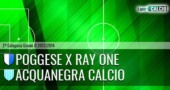 Poggese X Ray One - Acquanegra calcio