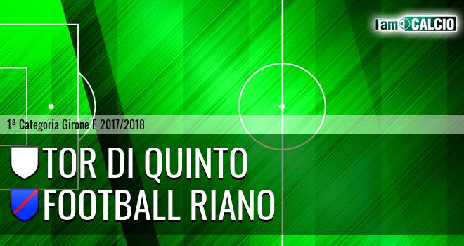 Tor di Quinto - Football Riano