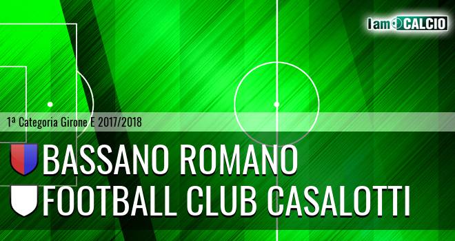 Bassano Romano - Football Club Casalotti