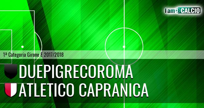 Duepigrecoroma - Atletico Capranica