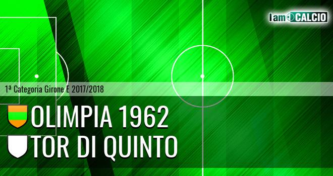 Olimpia 1962 - Tor di Quinto