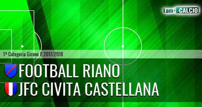 Football Riano - Jfc Civita Castellana