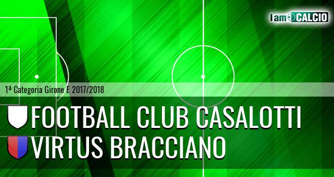 Football Club Casalotti - Virtus Bracciano