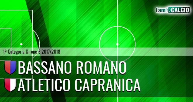 Bassano Romano - Atletico Capranica