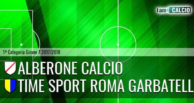 Alberone Calcio - Time Sport Roma Garbatella