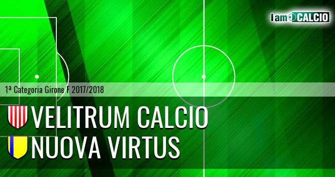 Velitrum Calcio - Nuova Virtus