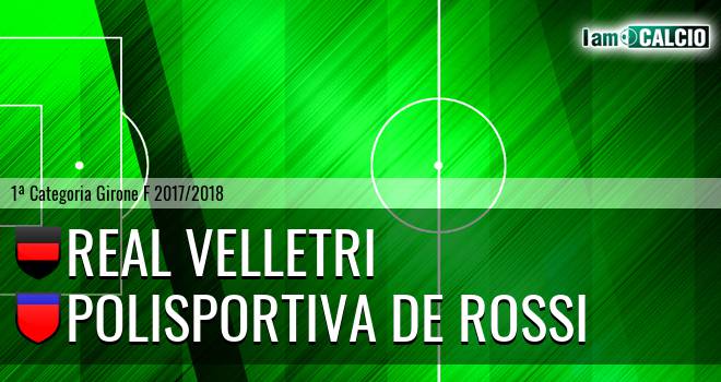 Real Velletri - Polisportiva De Rossi