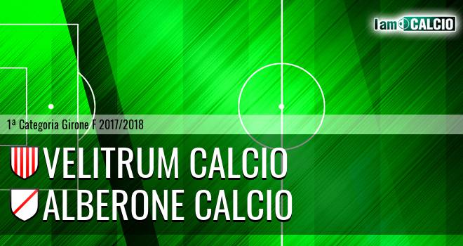 Velitrum Calcio - Alberone Calcio