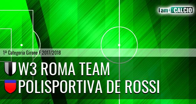 W3 Maccarese - Polisportiva De Rossi