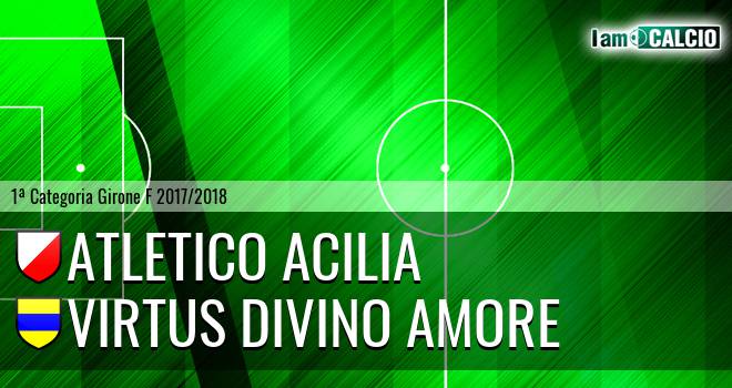 Atletico Acilia - Virtus Divino Amore