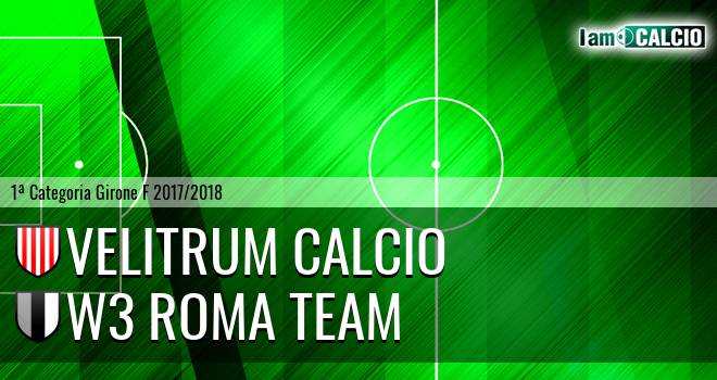 Velitrum Calcio - W3 Maccarese
