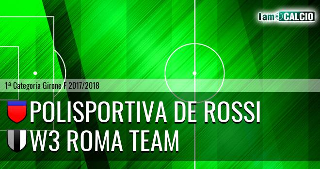 Polisportiva De Rossi - W3 Maccarese