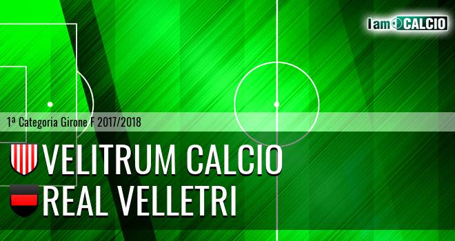 Velitrum Calcio - Real Velletri