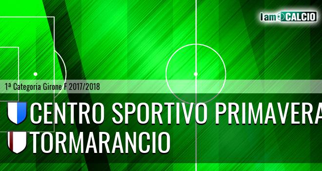 Centro Sportivo Primavera - Tormarancio