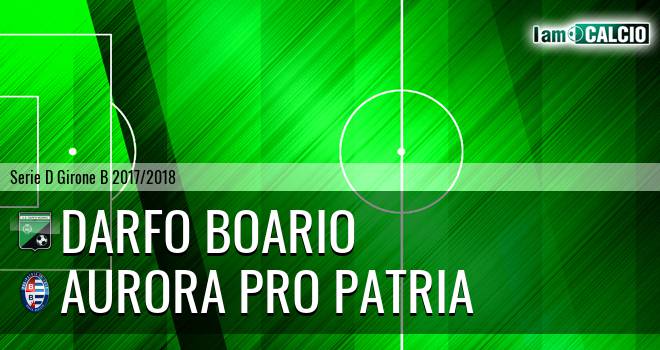 Darfo Boario - Aurora Pro Patria