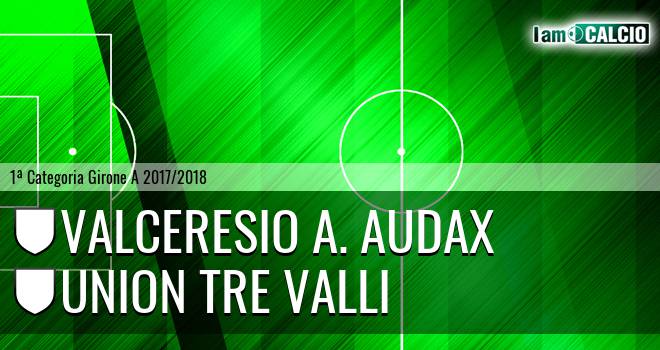 Valceresio A. Audax - Union Tre Valli