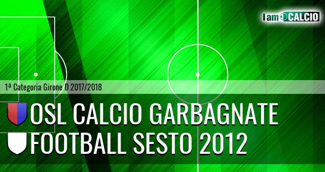 Osl calcio Garbagnate - Football Sesto 2012