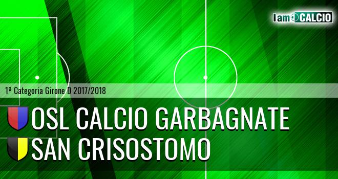 Osl calcio Garbagnate - San Crisostomo