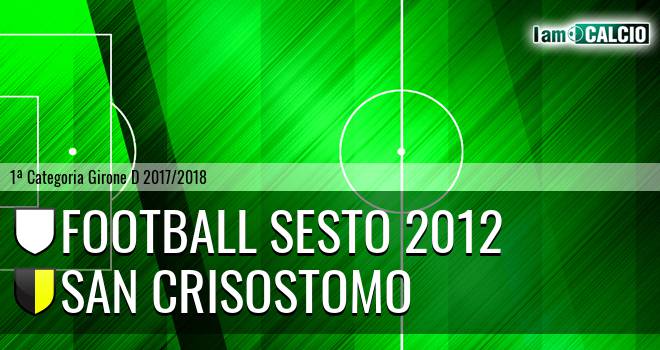 Football Sesto 2012 - San Crisostomo