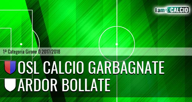 Osl calcio Garbagnate - Ardor Bollate