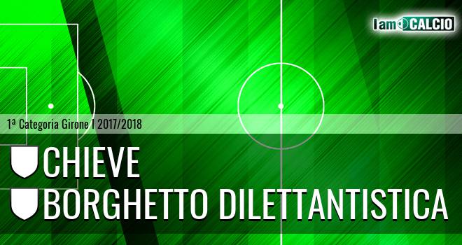 Chieve - Borghetto dilettantistica