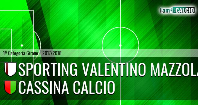 Sporting Valentino Mazzola - Cassina Calcio