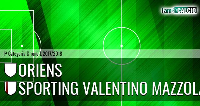 Oriens - Sporting Valentino Mazzola